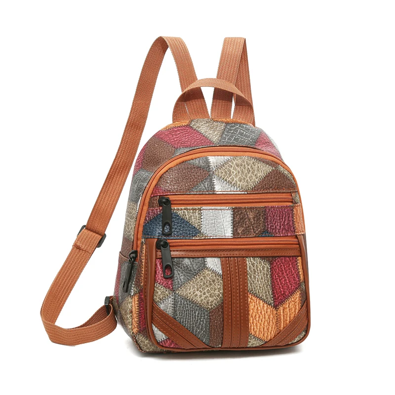 Mochila feminina com design pa - Fashion Backpack Women avaliação e preço