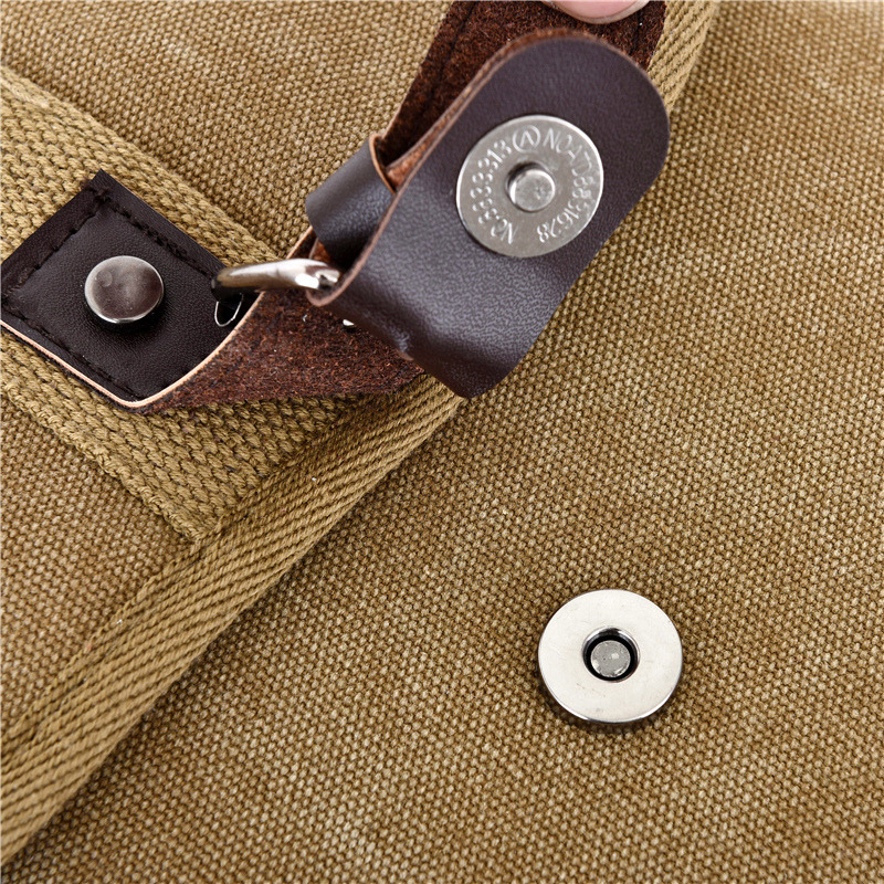 Bolsa de lona masculina de um  - Canvas Backpack Casual avaliação e preço