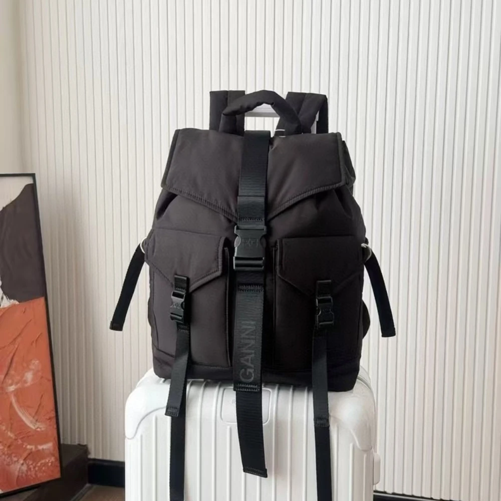 Mochila de luxo Re-Tech para m - Canvas Backpack Casual avaliação e preço
