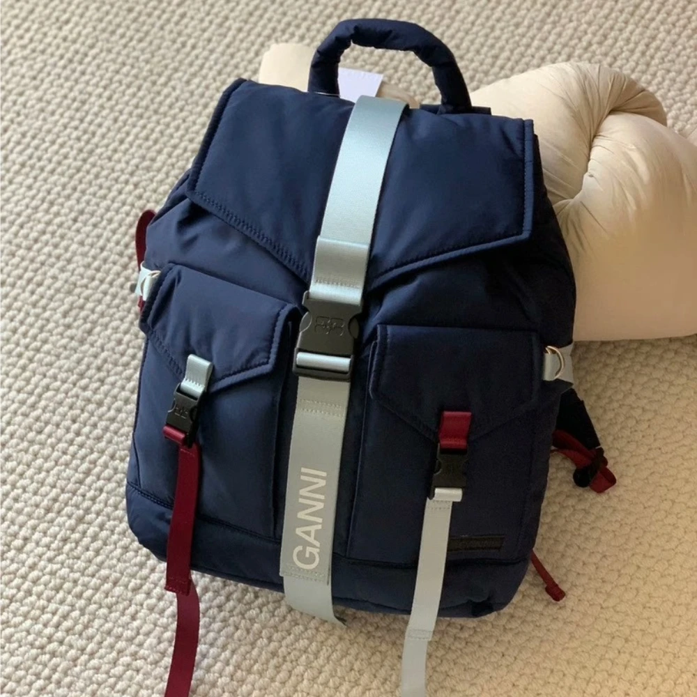 Mochila de luxo Re-Tech para m - Canvas Backpack Casual avaliação e preço