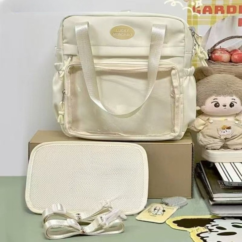 Bolsa transversal estilo prepp - Canvas Backpack Casual avaliação e preço
