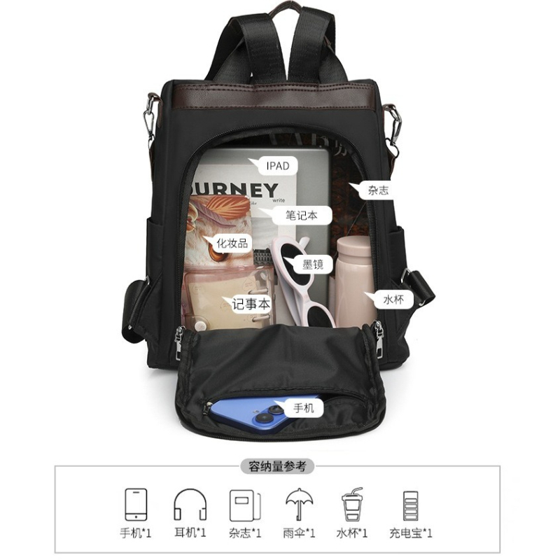 Bolsa feminina alça destacável - Fashion Backpack Women avaliação e preço