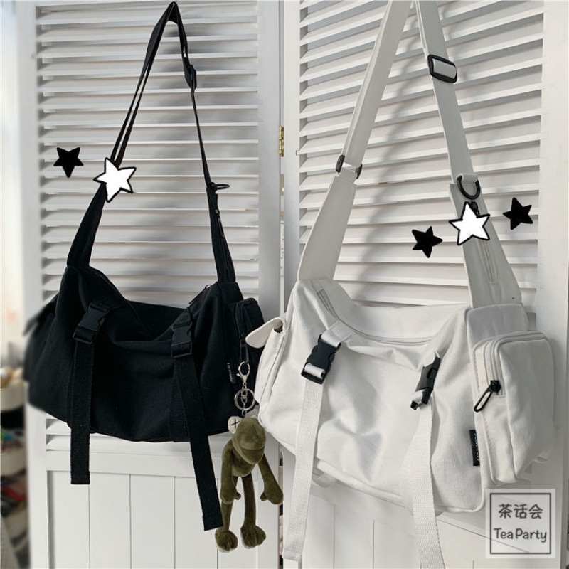 Lona crossbody sacos para mulh - Canvas Backpack Casual avaliação e preço
