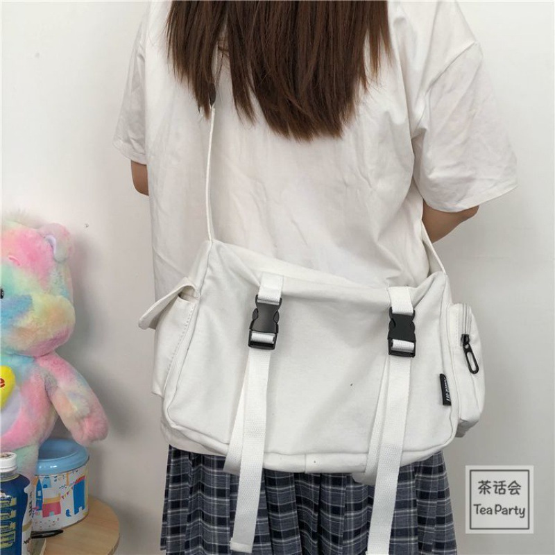 Lona crossbody sacos para mulh - Canvas Backpack Casual avaliação e preço