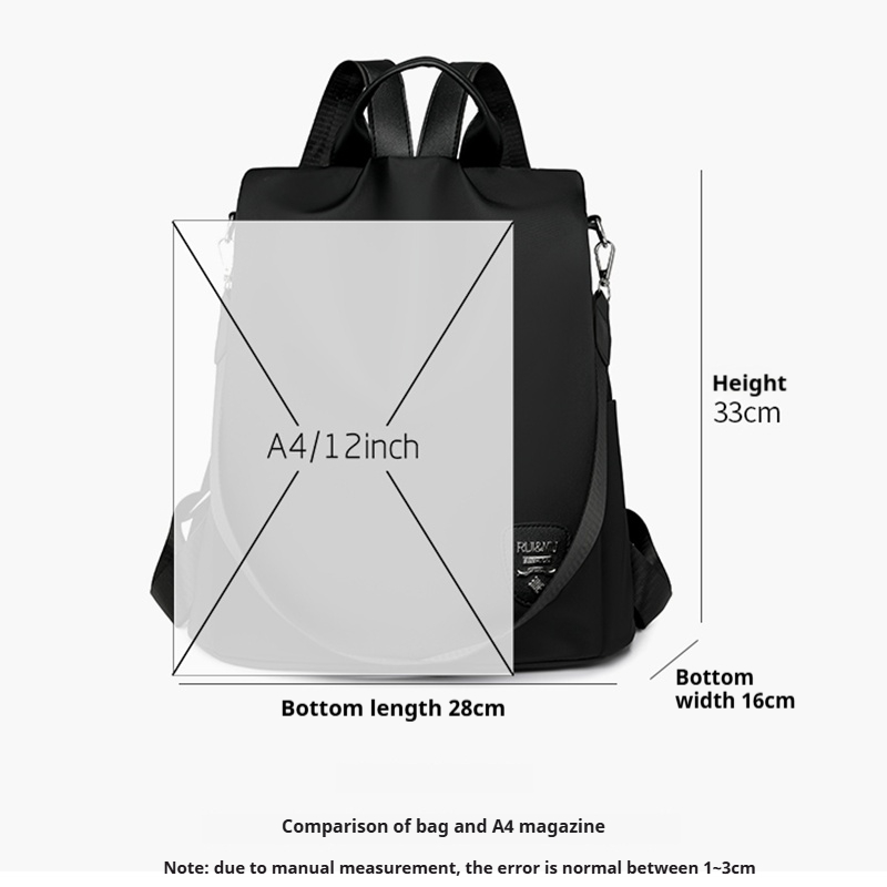 Mochila feminina antifurto, mo - Fashion Backpack Women avaliação e preço